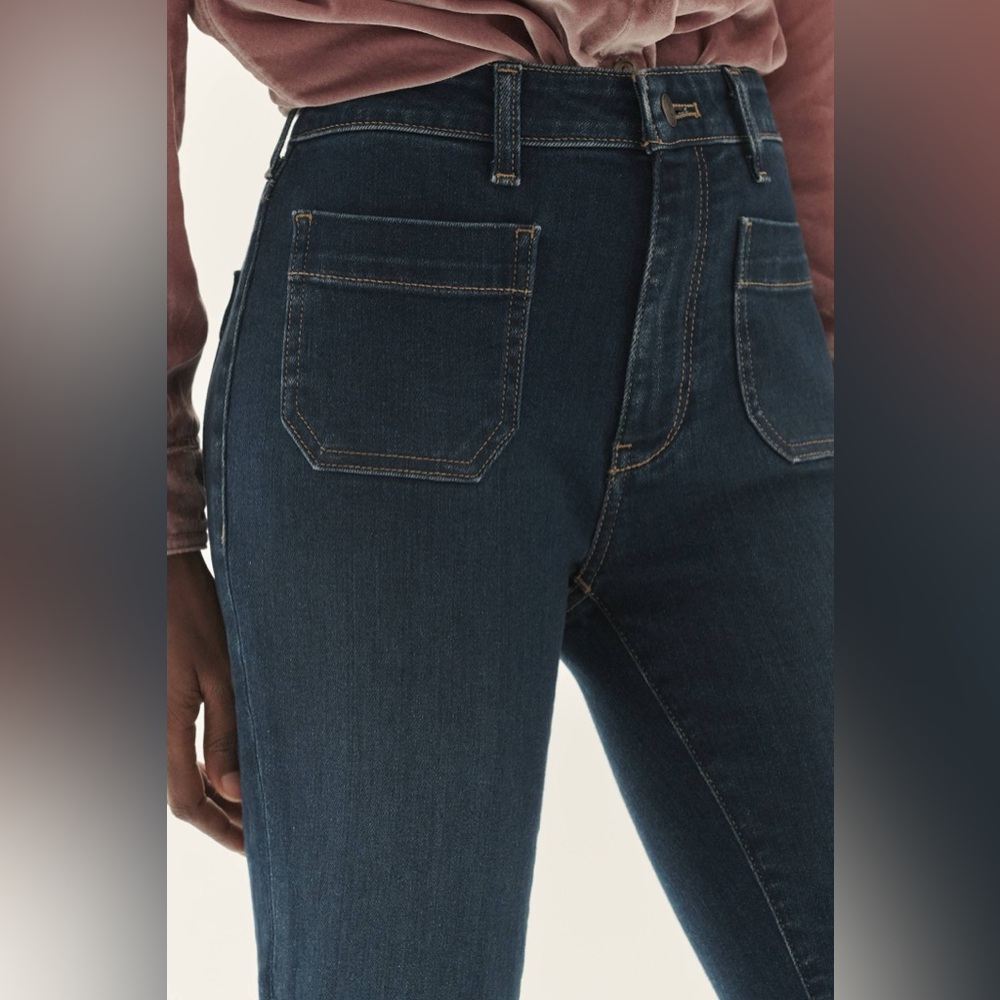 Anthropologie The Icon Flare Jeans by Pilcro: Mid-Rise Edition - Picture 5 of 8